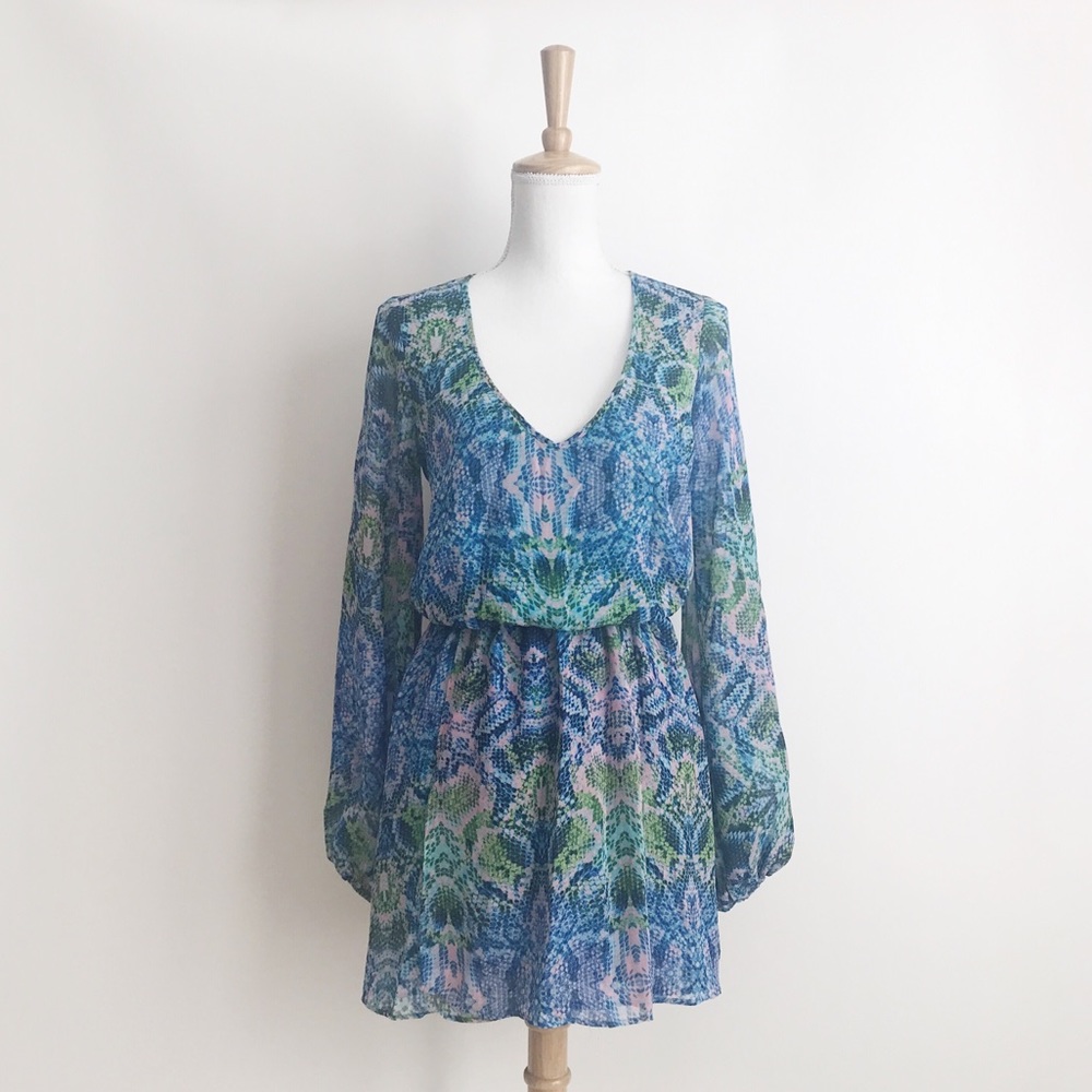 NWOT Show Me Your Mu Mu Watercolor Tunic/Dress